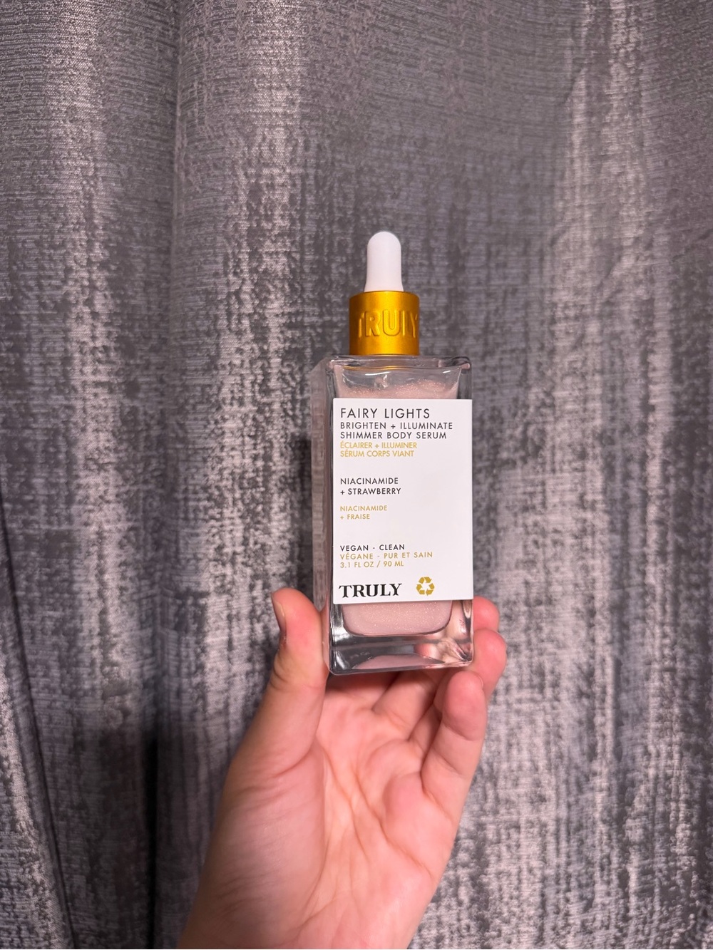 Truly Fairy Lights Brighten + Illuminate Shimmer Body Serum - Pink